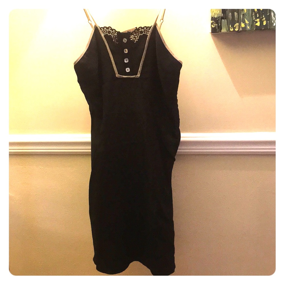 Textured slip dress, NWT